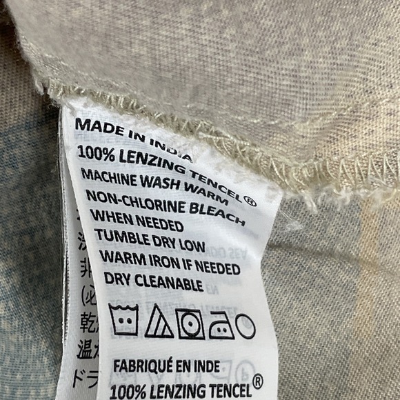 Prana WIllow Sways Skirt Womens Size Small Lenzing‎ Tencel Button Side Midi - Picture 7 of 9